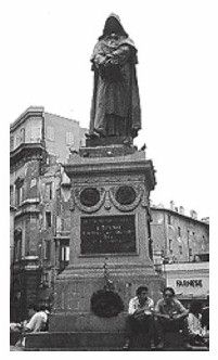 Giordano Bruno, the monk burned at the stake in 1600